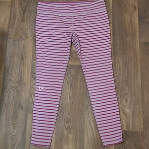 Under armor striped workout leggings